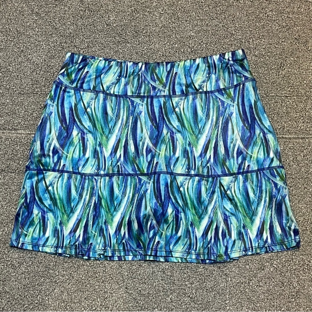 Reel Legends Skort Womens Size Petite Medium Stretch Golf Tennis